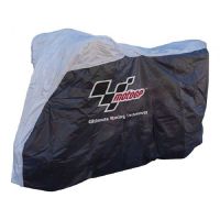 Motorradblache MotoGP SCHWARZ /grau `L`